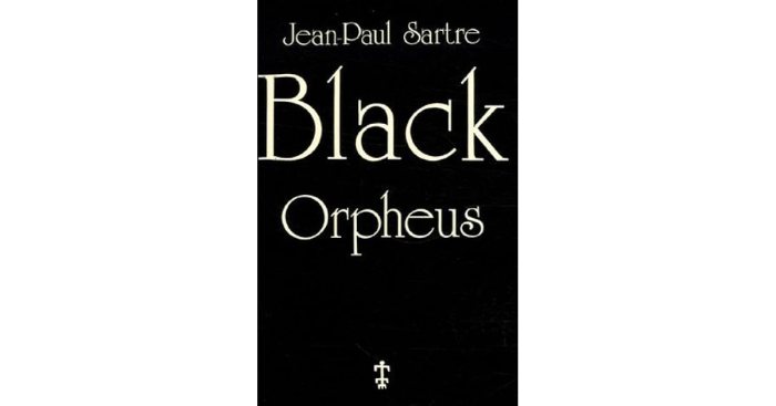 Jean paul sartre black orpheus