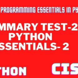 Cs python fundamentals quiz 2 answers