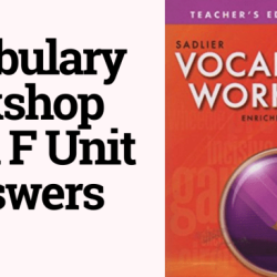 Unit 8 vocabulary level f