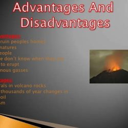 Pros and cons of volcanoes